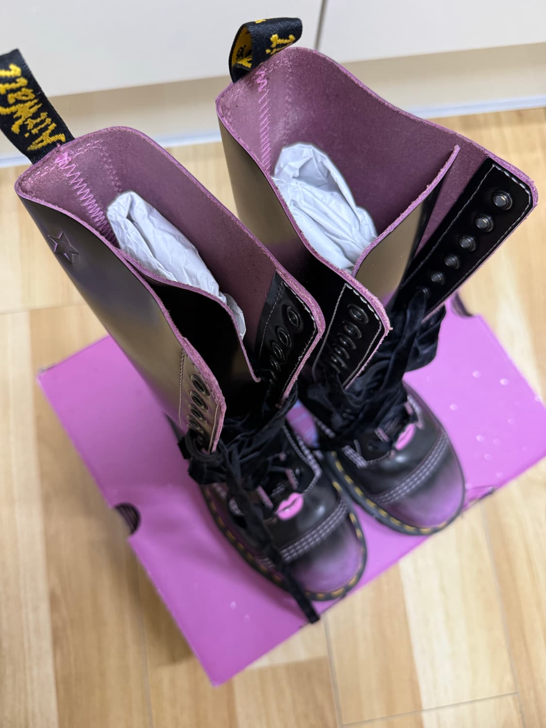 닥터마틴X브라츠 14홀 부츠 UK5 상품이미지6