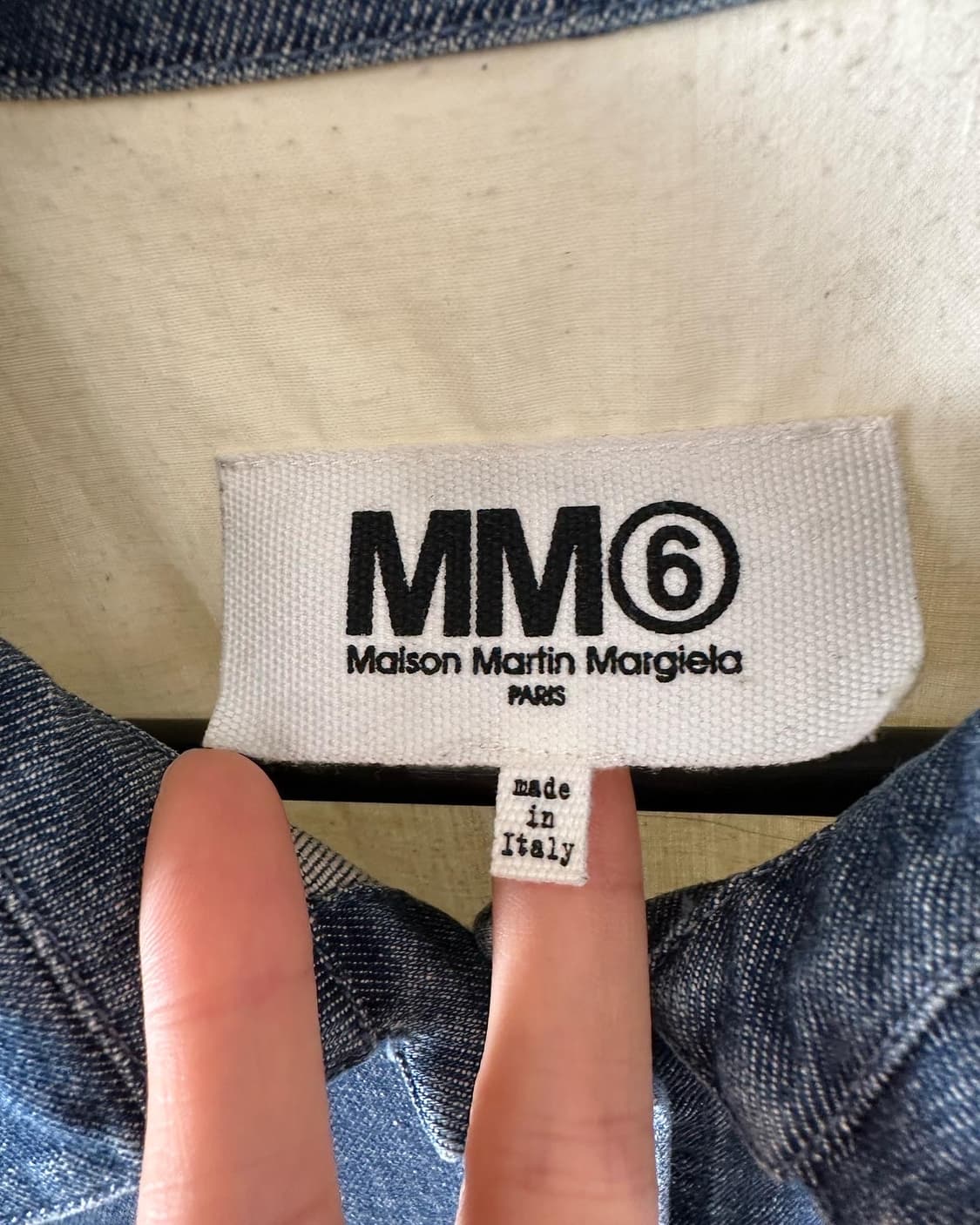 mm6 메종 마르지엘라 데님 포켓 코튼 셔츠  상품이미지7