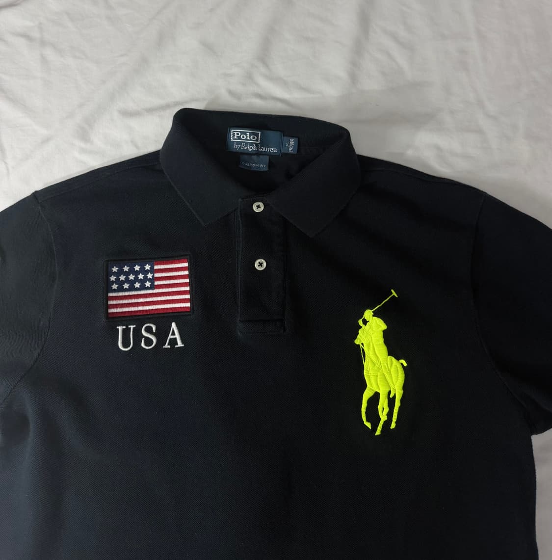 폴로 랄프로렌 빅포니 성조기 카라티 상품이미지3