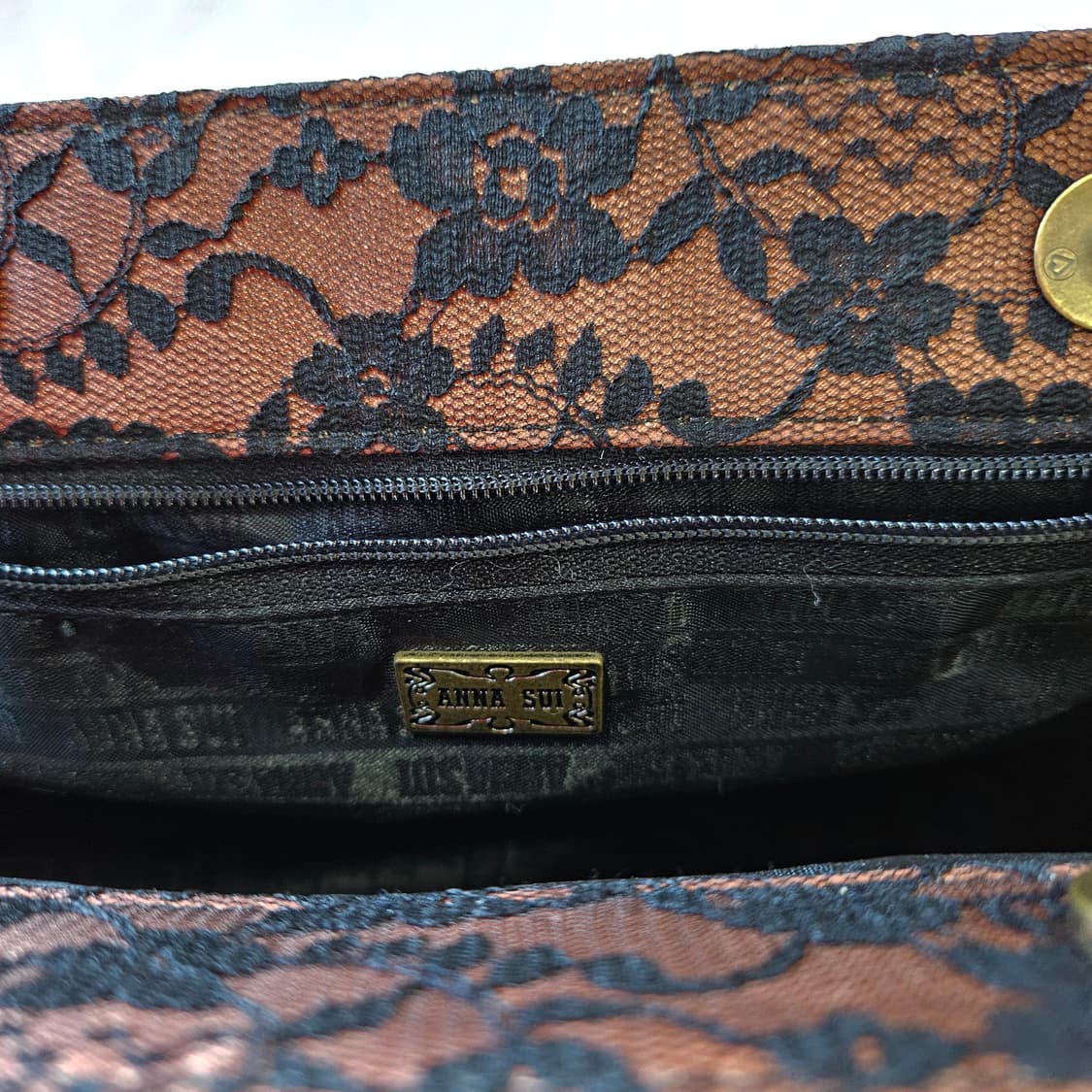 안나수이(ANNA SUI) 플로럴 자수 시스루 미니백 상품이미지9