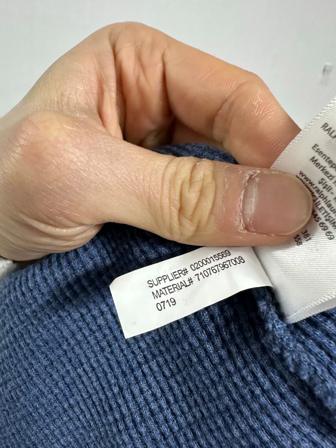 폴로 랄프로렌 와플티 상품이미지5