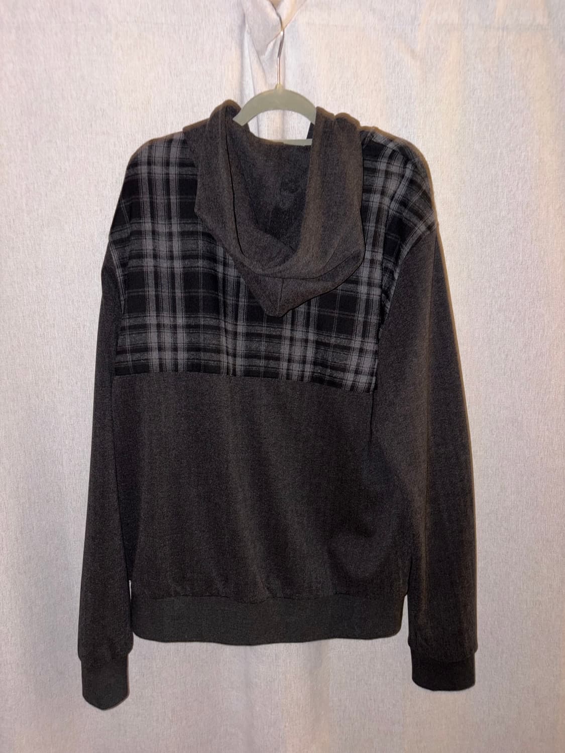 SAROS Check Jacket - Charcoal (2) 상품이미지3