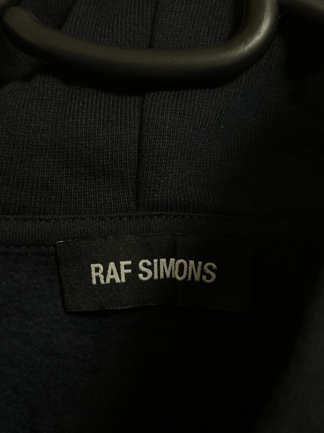 라프시몬스 후디 네이비 상품이미지2