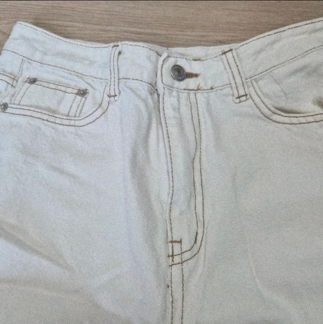 리바이스 브랙원데이헙업 아이보리 데님 상품이미지3