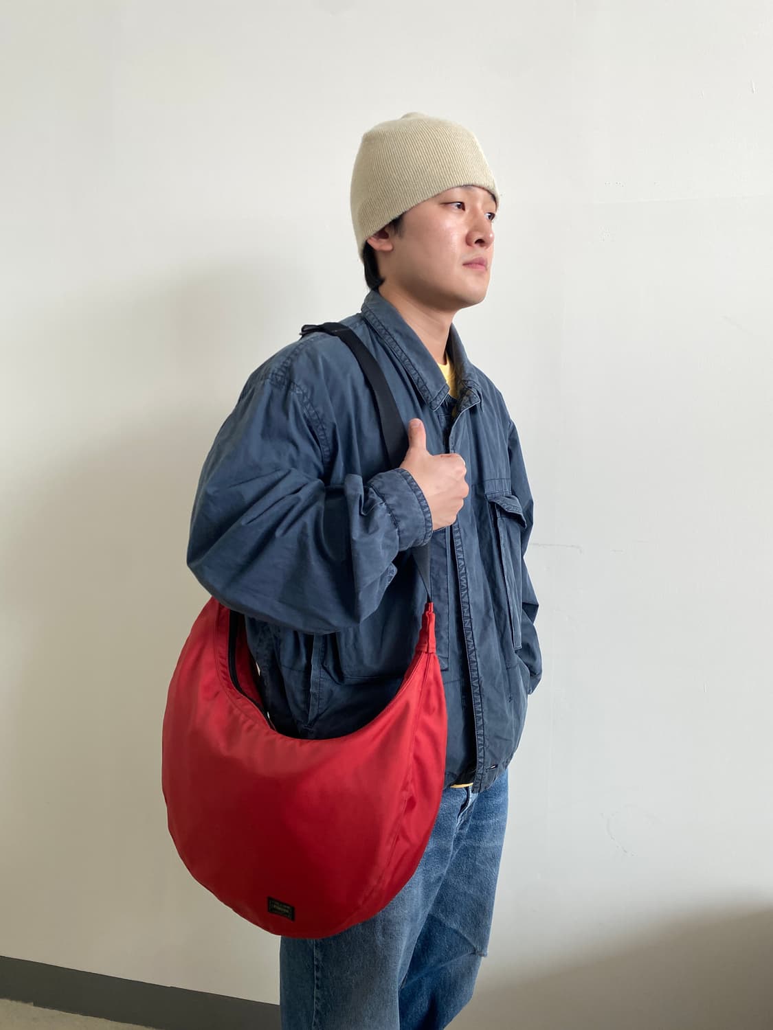 포터 라운드 숄더백 상품이미지5