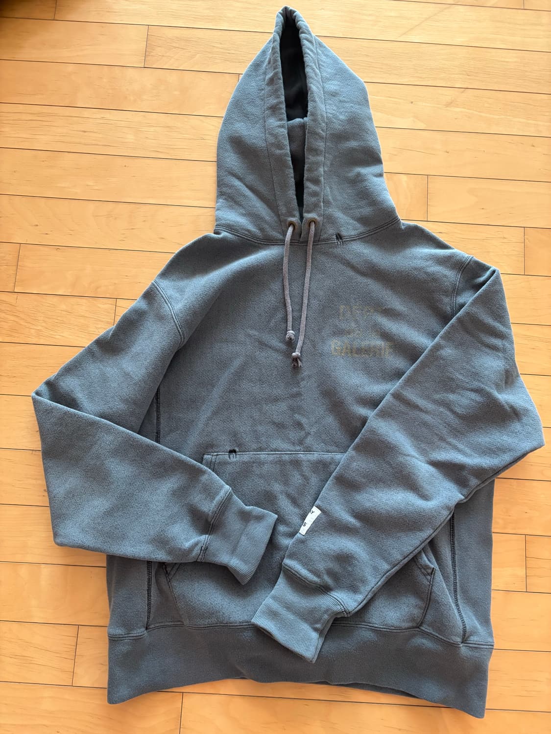 갤러리 디파트먼트 그레이블루 후드티  상품이미지1