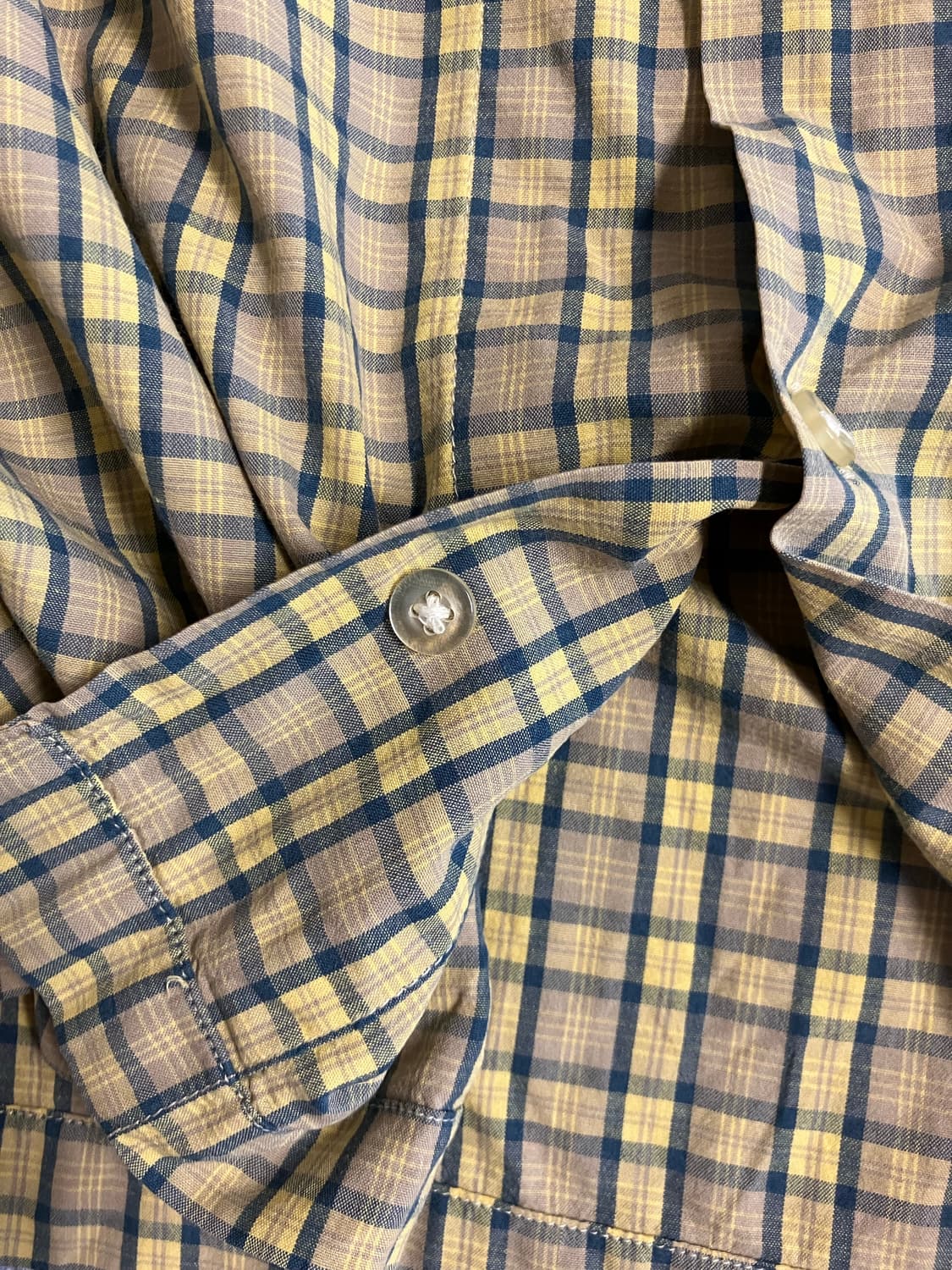 90s~00s Polo Jeans Co 폴로진스 RL성조기 체크셔츠 XL 상품이미지6