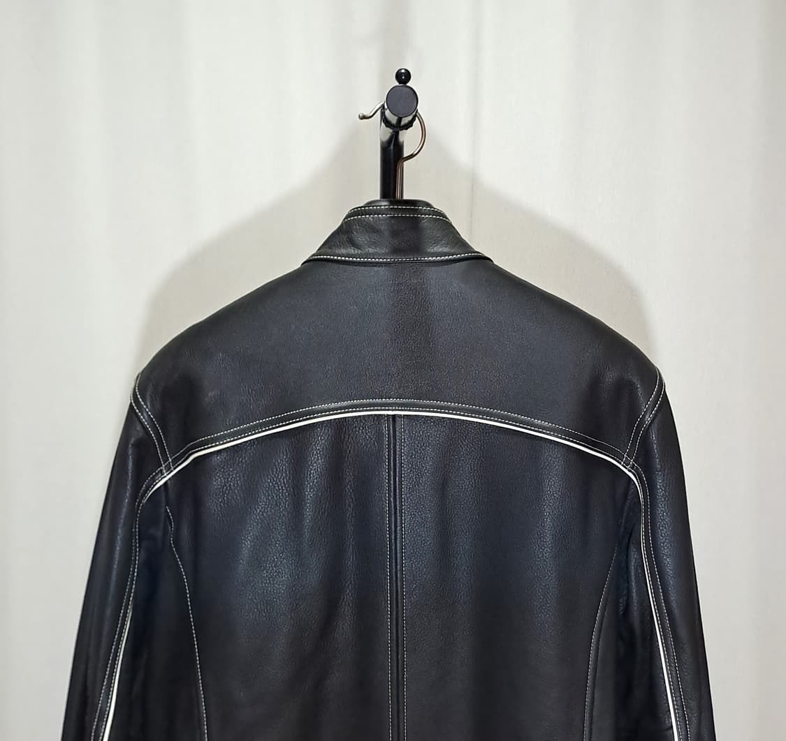 (택포) MONTANA 소가죽 바이커 자켓 100 B89 상품이미지5