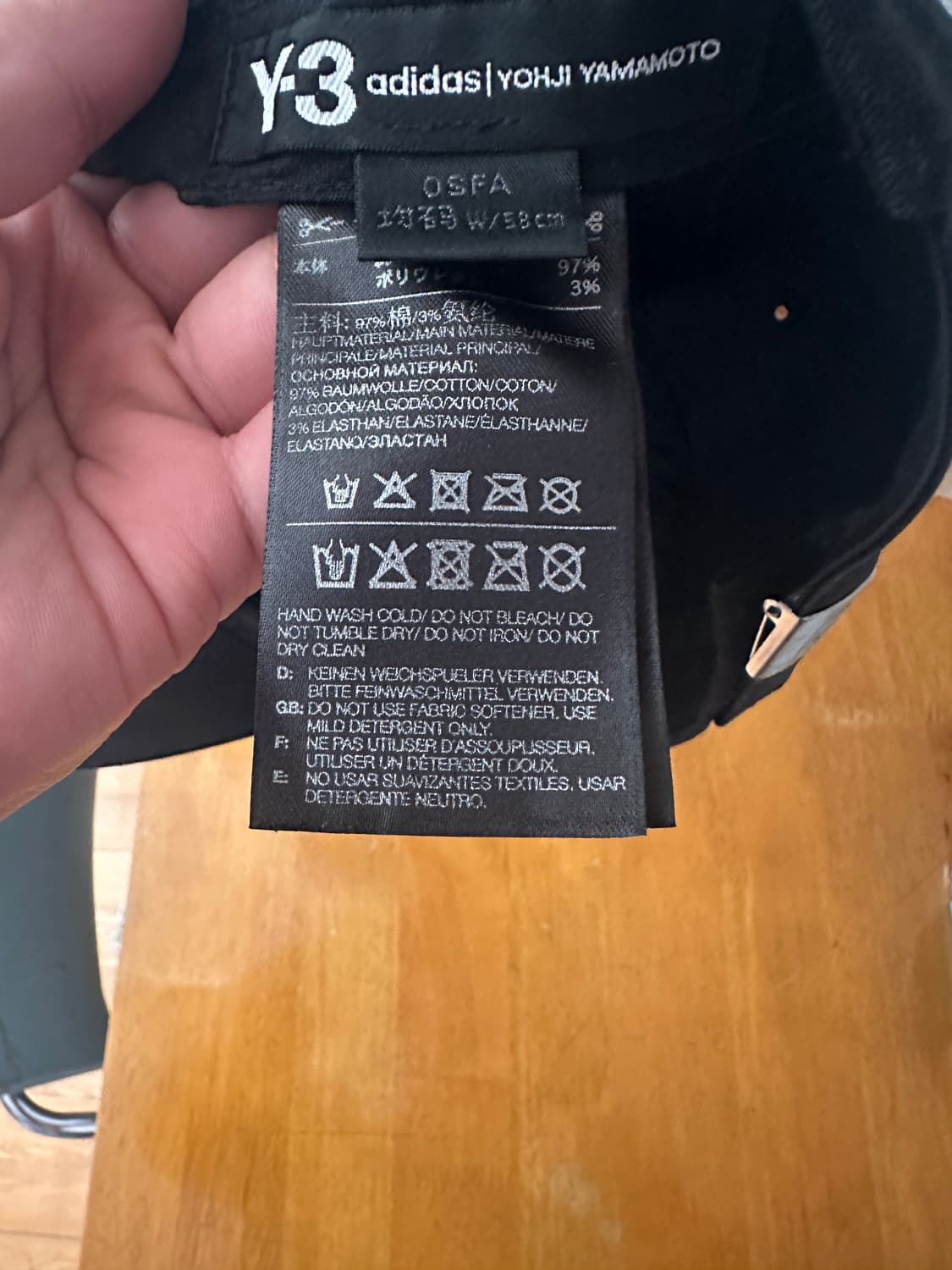 Y-3볼캡 판매 상품이미지3