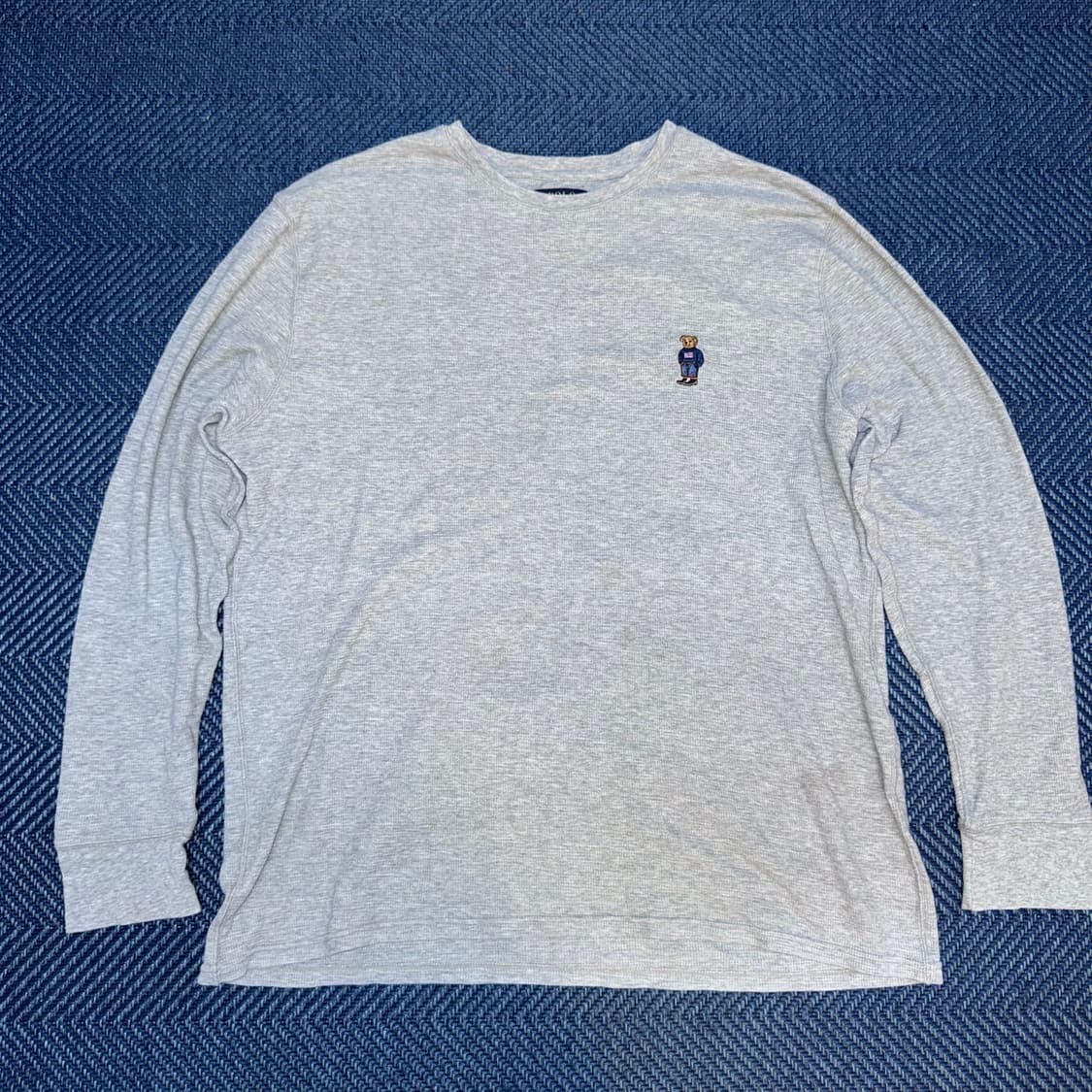 폴로 베어 와플 롱슬리브 상품이미지1