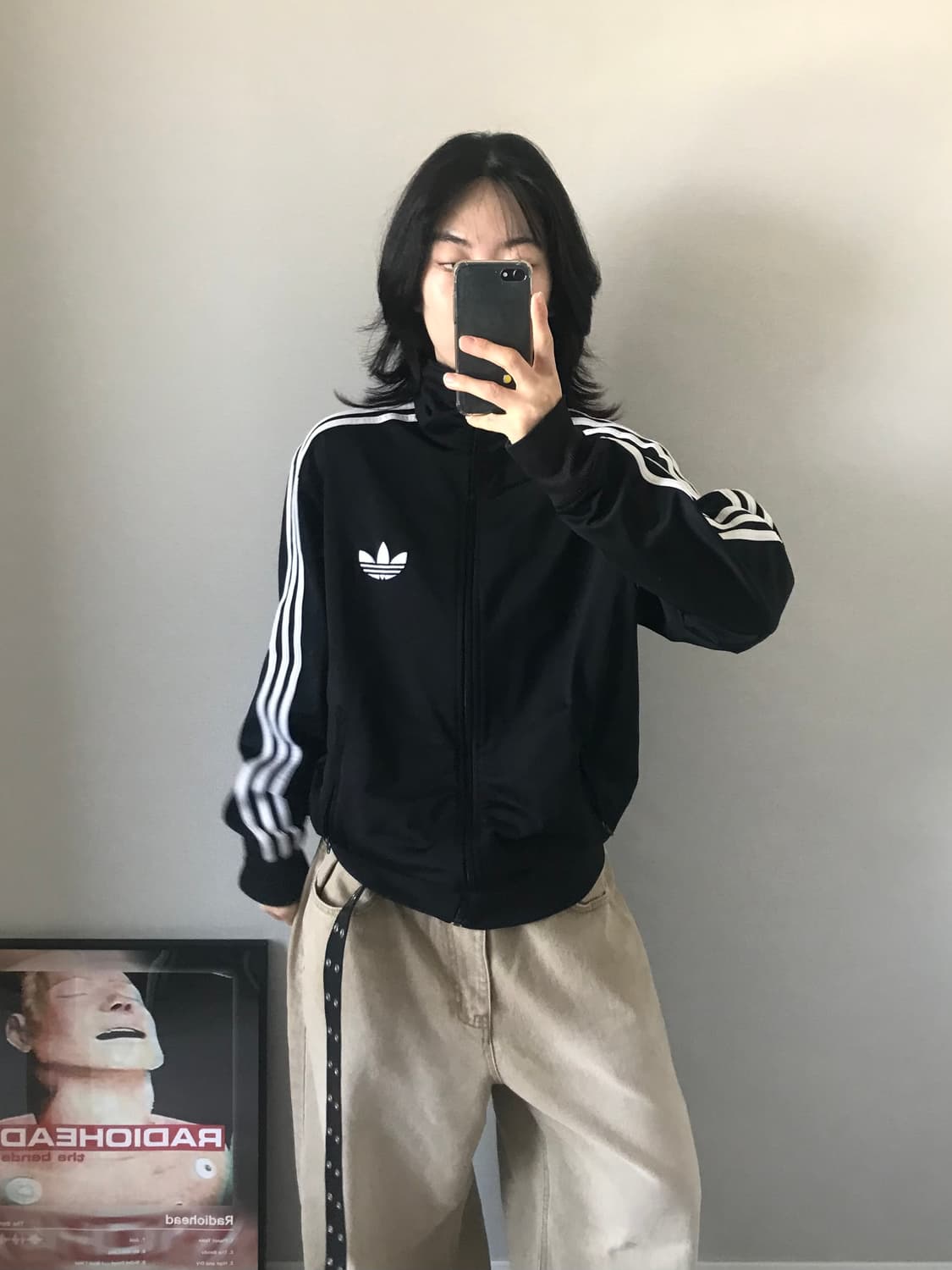 아디다스 구파이어버드 블랙 트랙탑 져지 상품이미지1