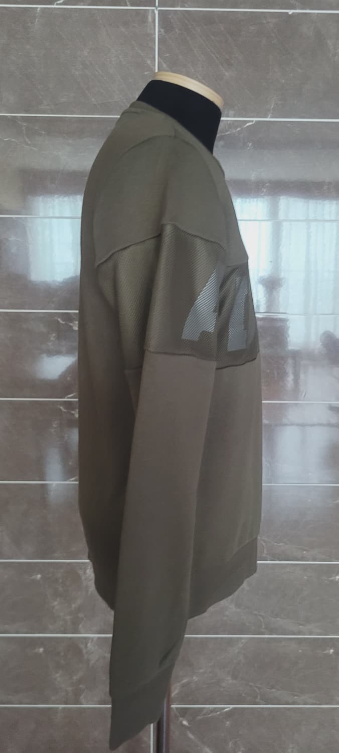(남성95사이즈) 아디다스  카키색 맨투맨(춘추용) 상품이미지2