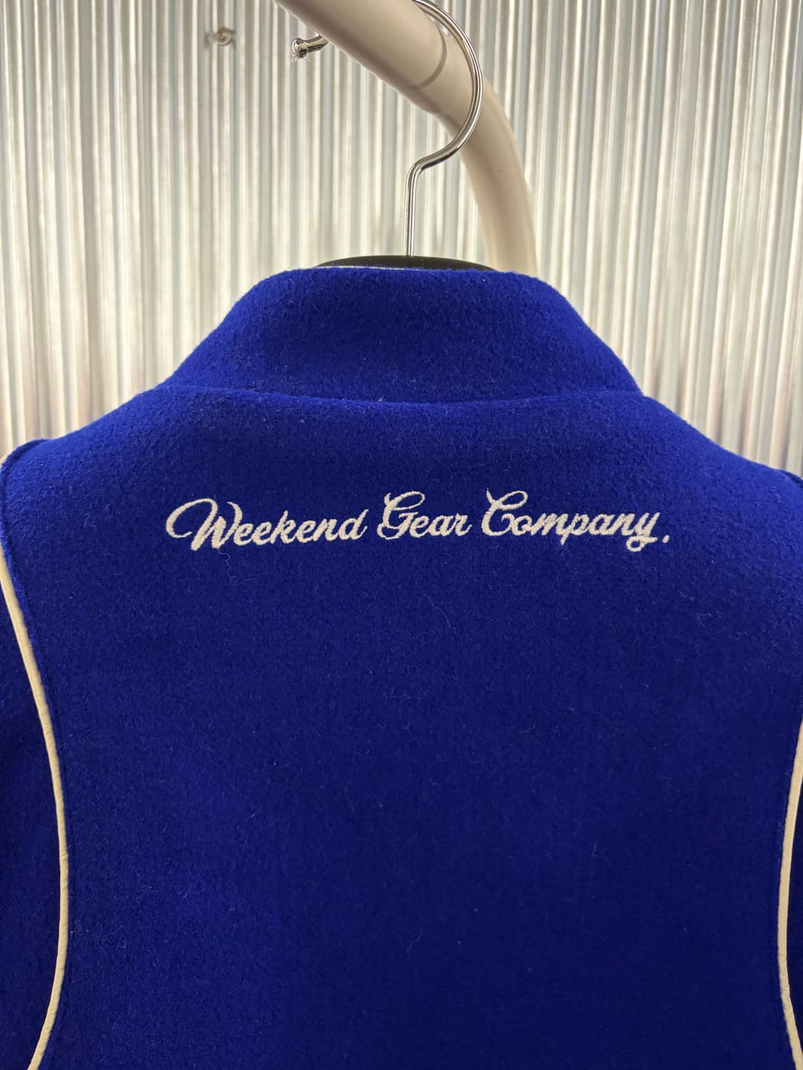 WKNDRS 위켄더스 wavy pipe wool jacket M 상품이미지5