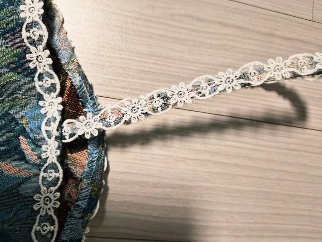 새상품 빈티지 무드 자카드 코르셋 비스티에 상품이미지4