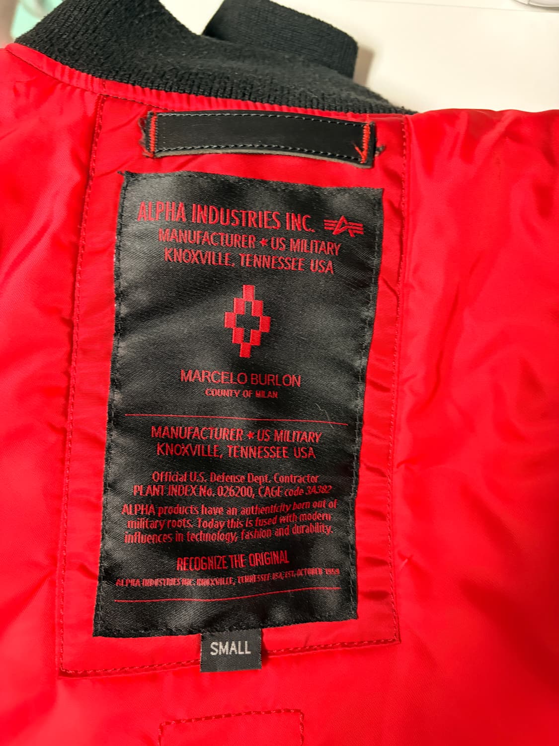 마르셀로불론X알파인더스트리 블랙 봄버 자켓 상품이미지8