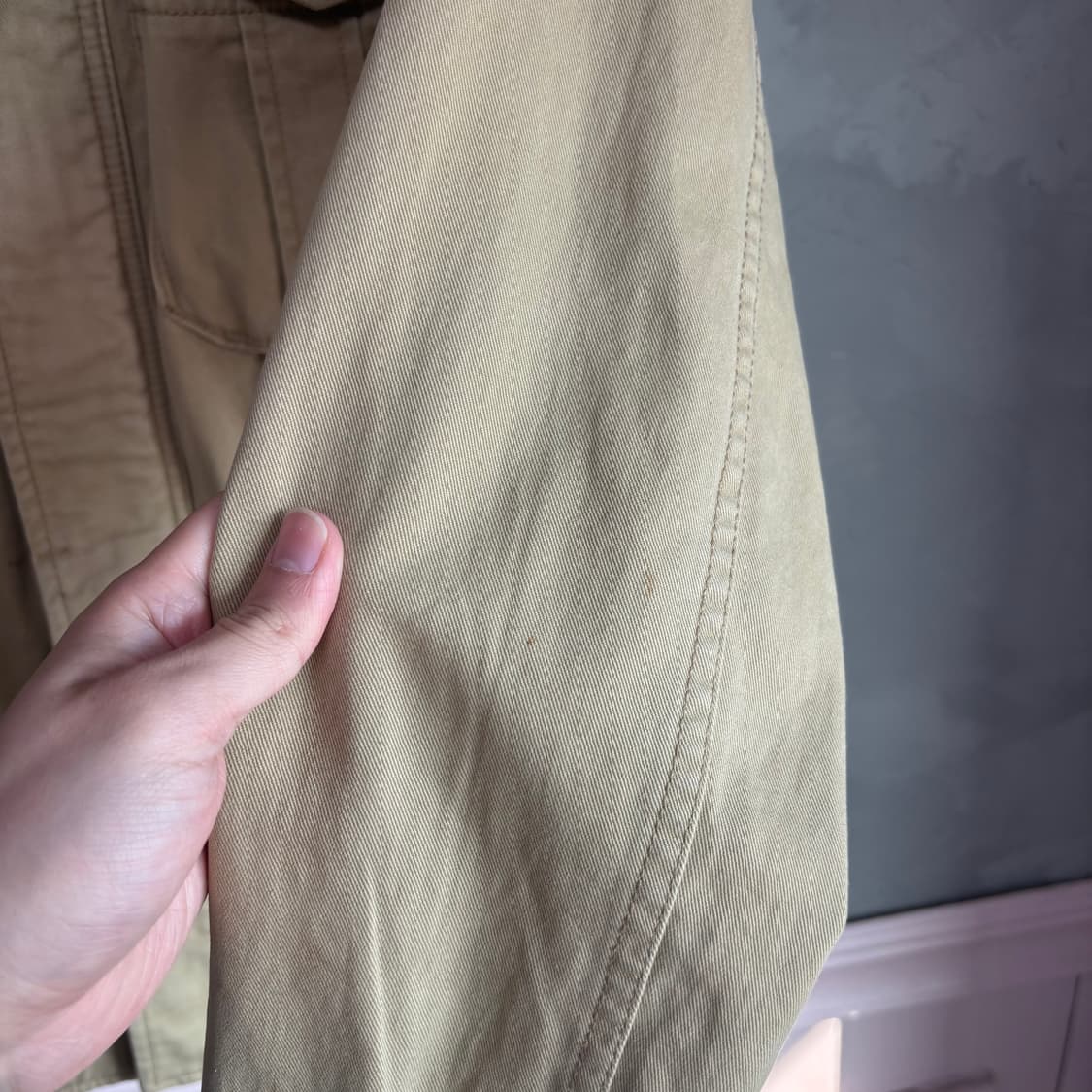 메이폴 빈티지 M65 필드자켓 베이지 상품이미지5