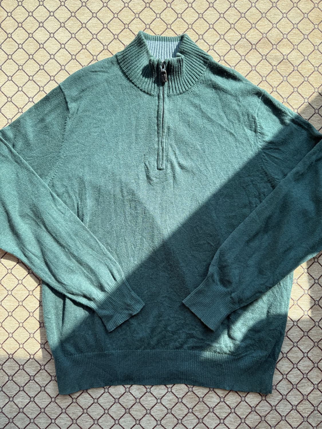 Eddie Bauer그린 집업 니트 상품이미지2