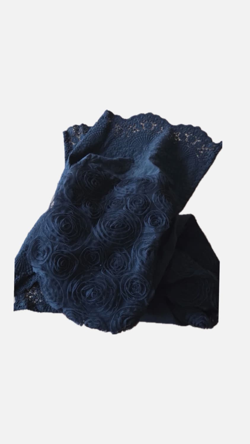 오리엔탈 장미 디테일 머플러 상품이미지1