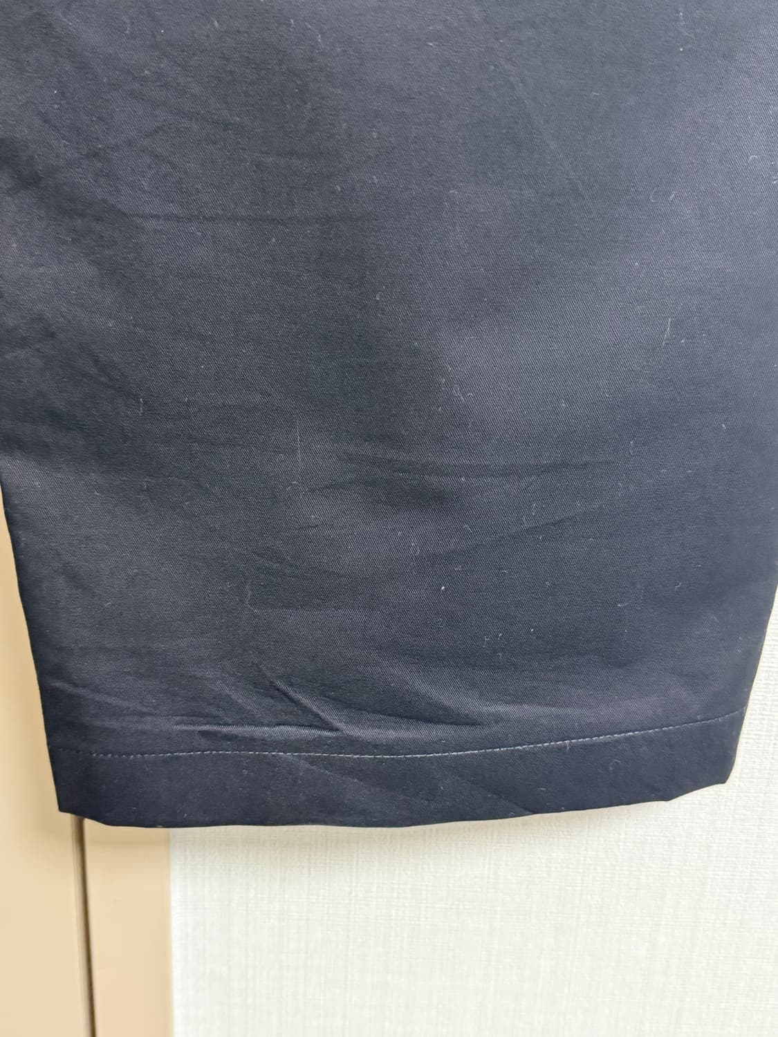 [L] 파세르 백 포켓 치노 팬츠 블랙 상품이미지4