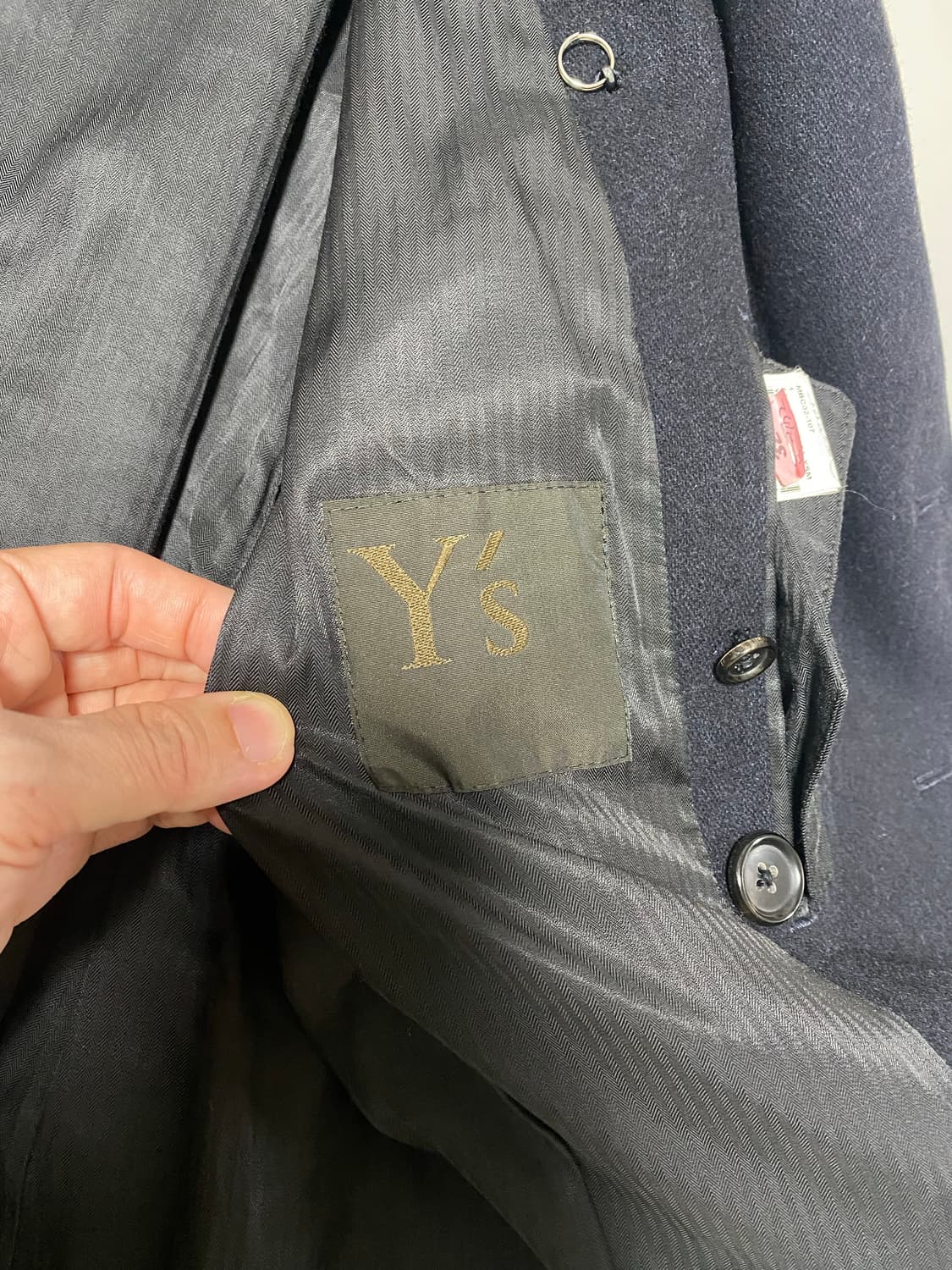 분더샵정품 Y's 요지야마모토 피코트 3 상품이미지6