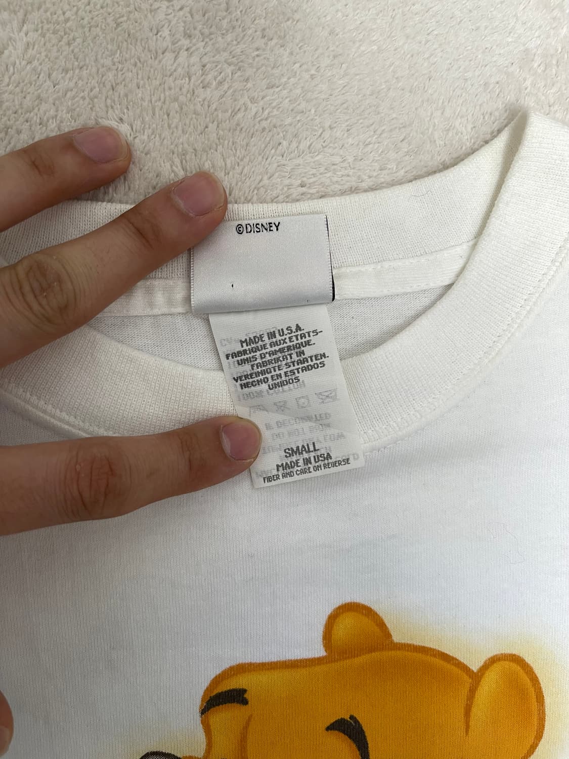 00's Disney Winnie the Pooh T-shirt usa 상품이미지7