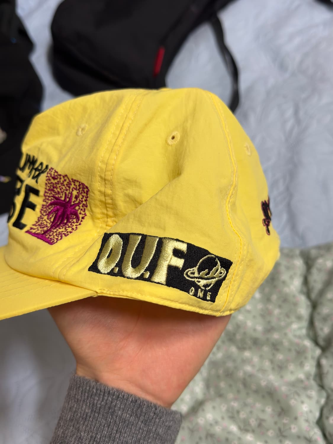 ONEUNIVERSE 캡 옐로우 모자 상품이미지3