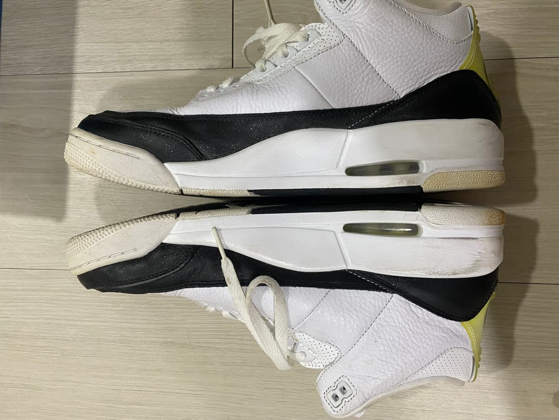 조던 3 x 프라그먼트 레트로 SP 화이트 블랙 상품이미지4