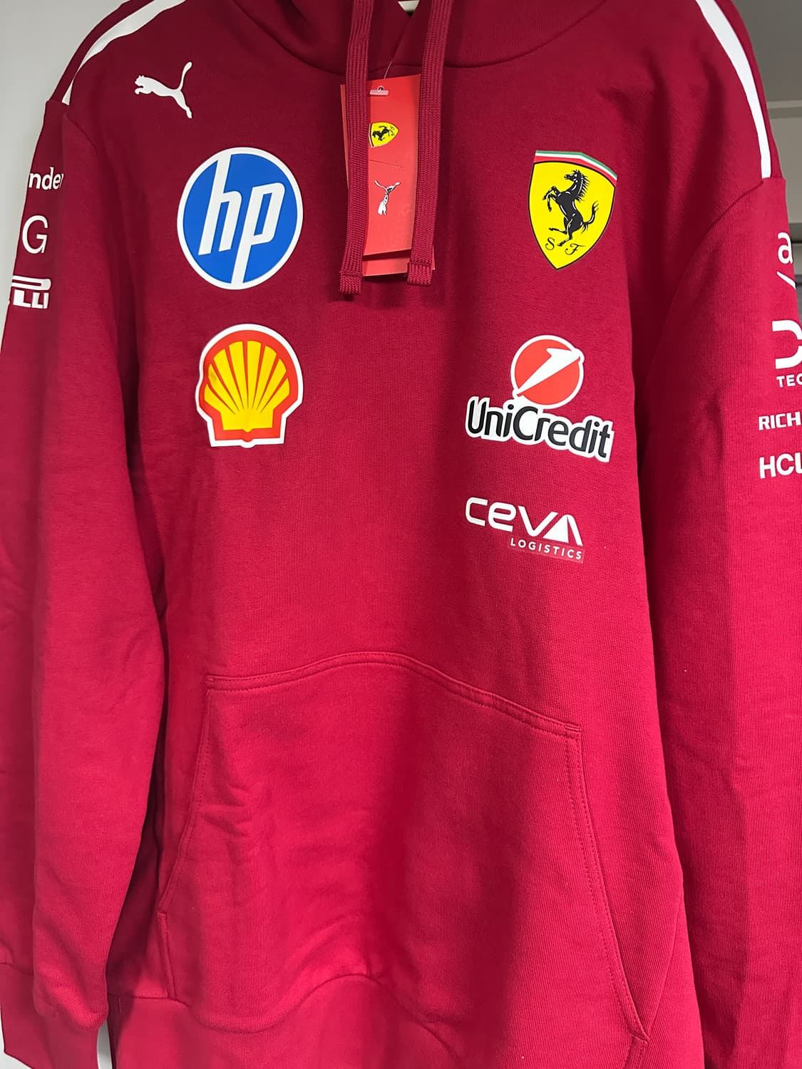 스쿠데리아 페라리 HP 2025 드라이버 후디 L 상품이미지2