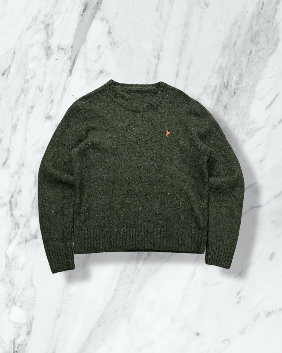 폴로 랄프로렌 올리브 울 니트 상품이미지1