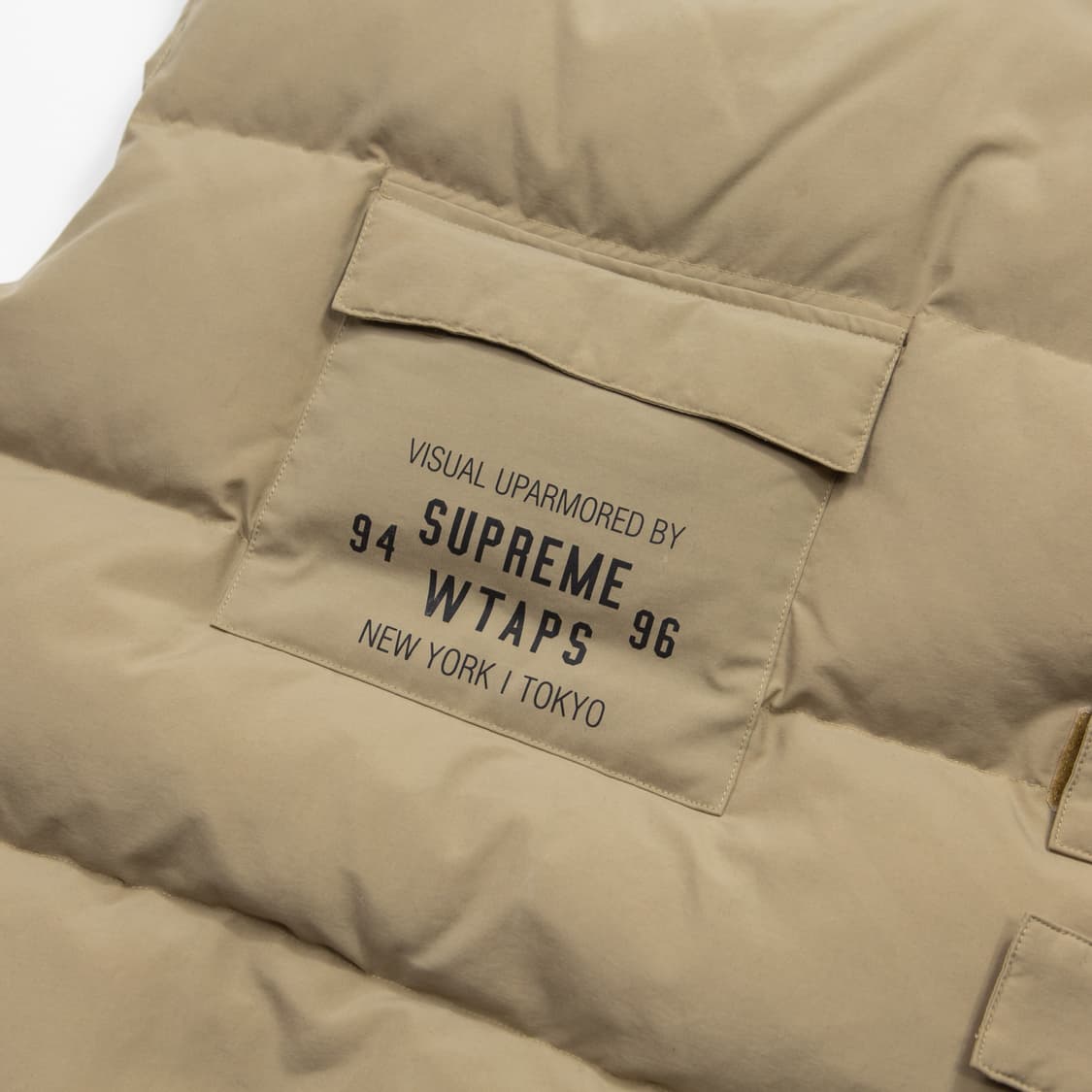 21FW 슈프림 x 더블탭스 텍티컬 다운 베스트 상품이미지2