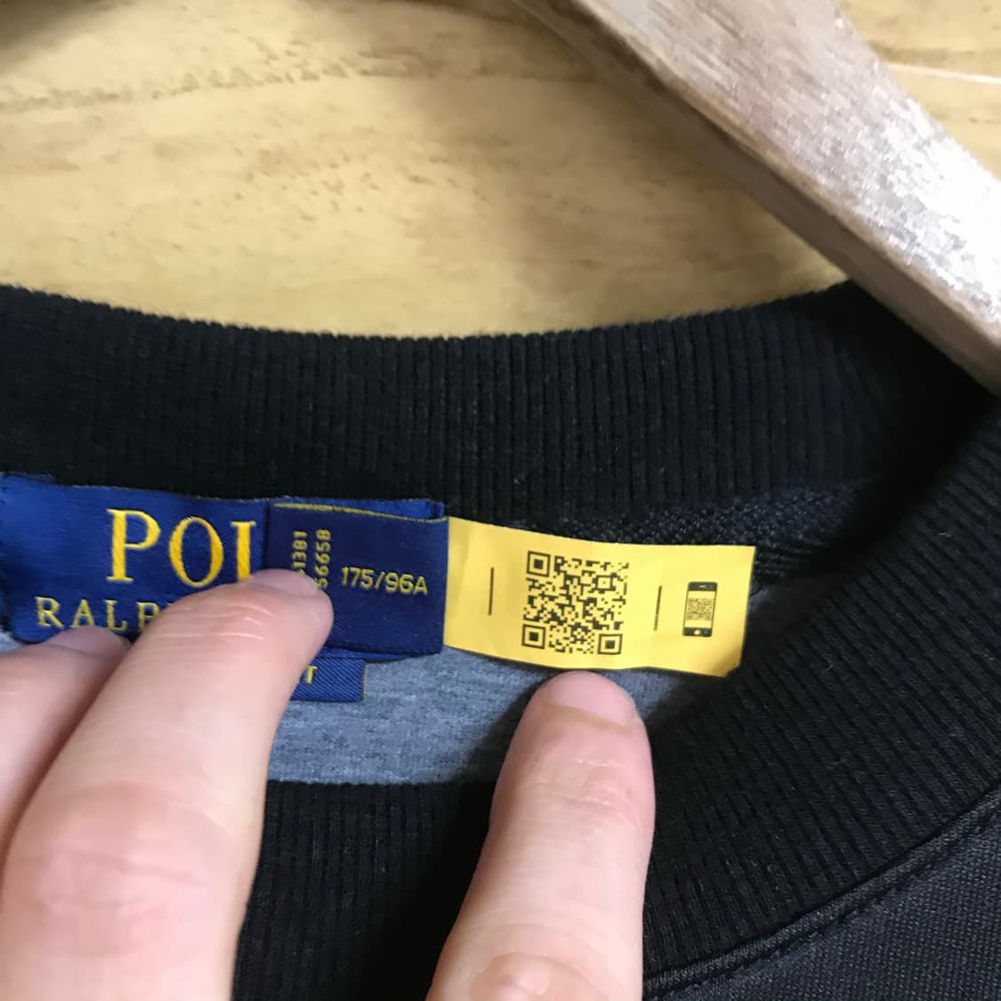 폴로 랄프로렌 네오플렌 큐알정품 라운드스웻셔츠 상품이미지4