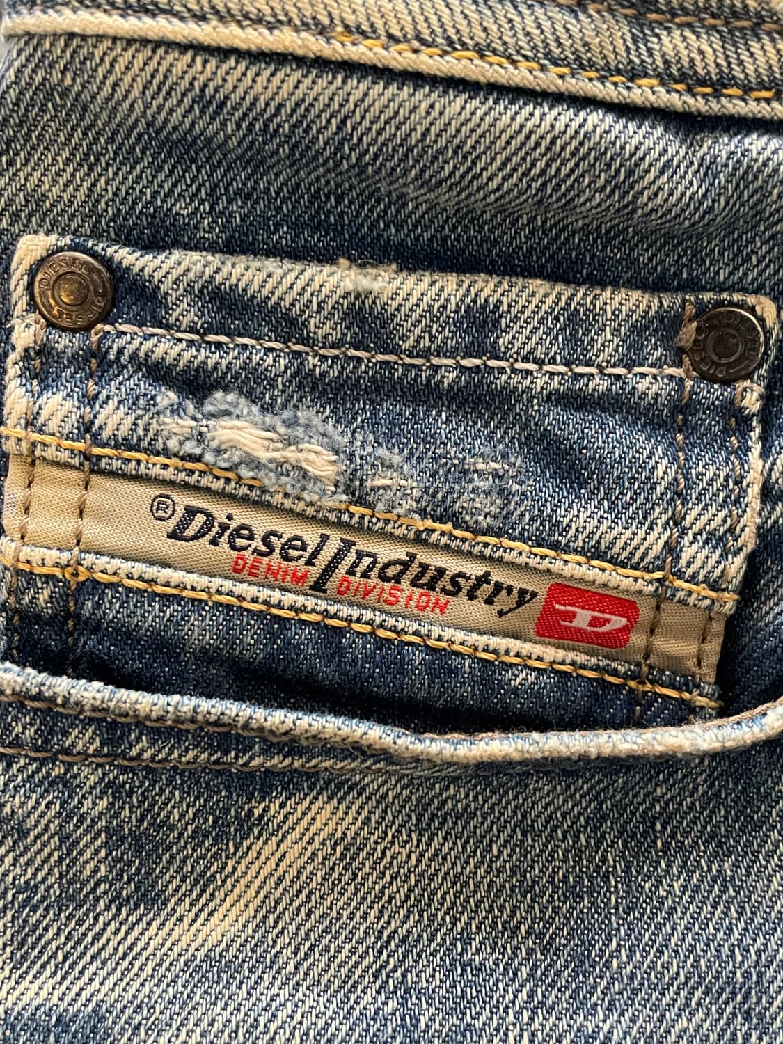 DIESEL 데님 부츠컷 팬츠바지 33-30 상품이미지5