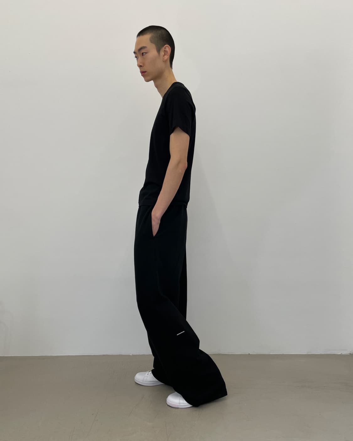 구민성 NYLON-WAISTBAND SWEAT PANTS  상품이미지2
