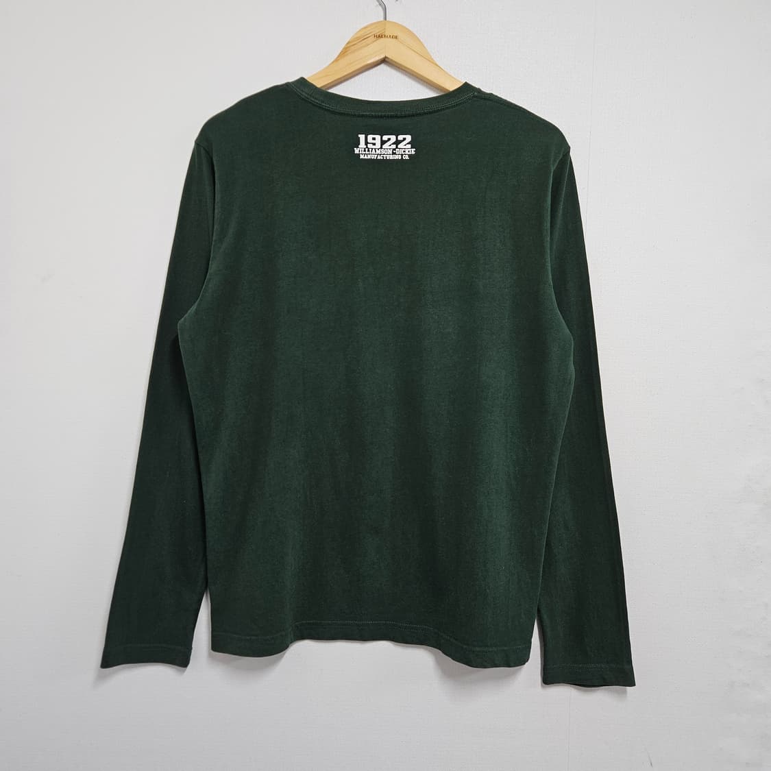 M 디키즈 그린 롱슬리브 긴팔티셔츠 상품이미지3