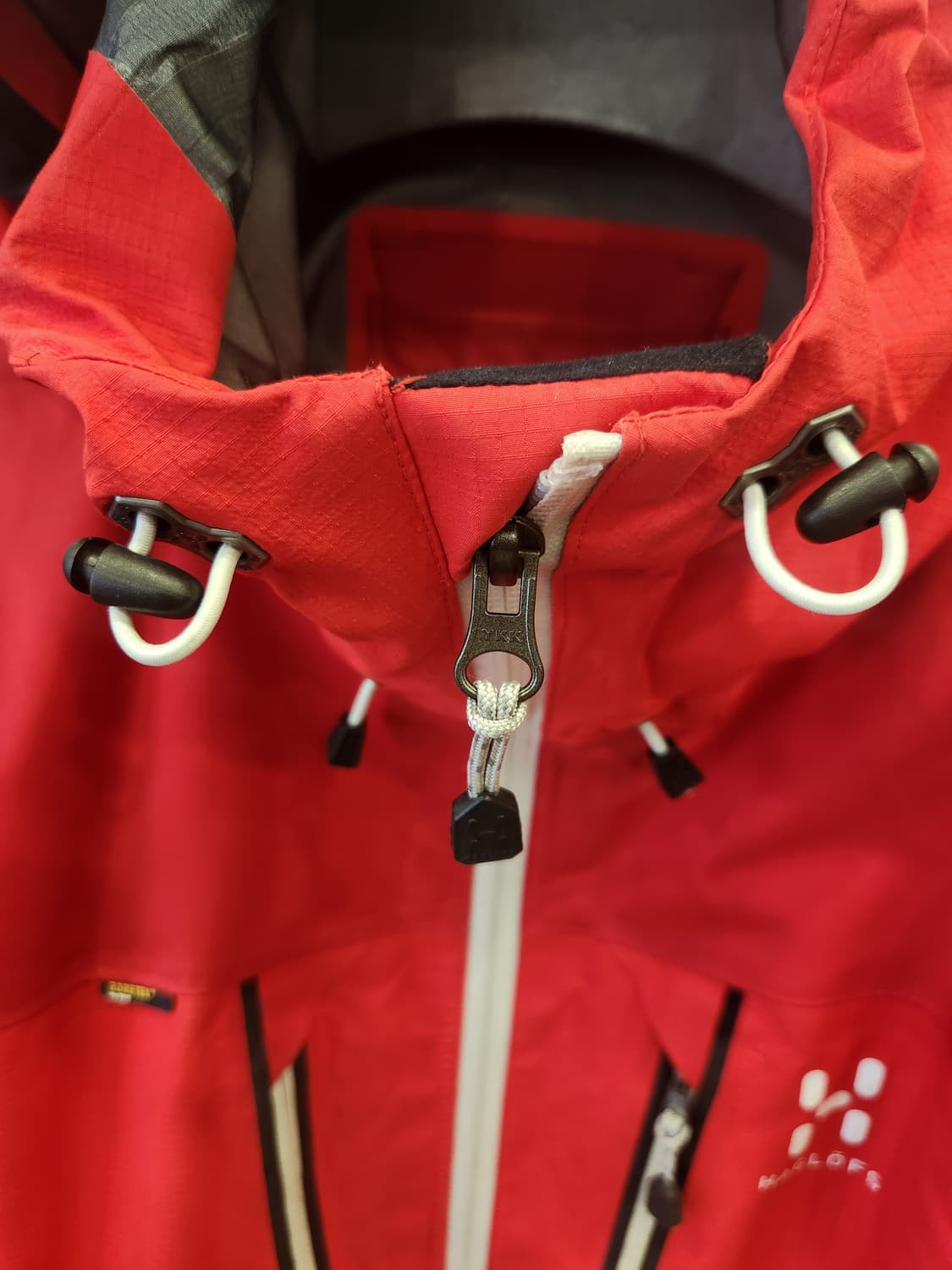 하글로프스 고어텍스 하드쉘 자켓 레드 등산/아웃도어 상품이미지8