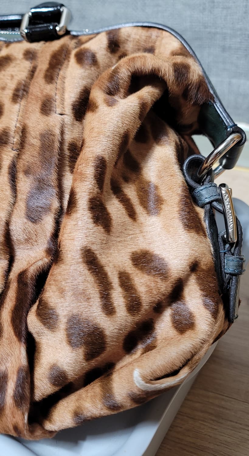 돌체앤가바나 레오파드 송치  토트백 상품이미지4