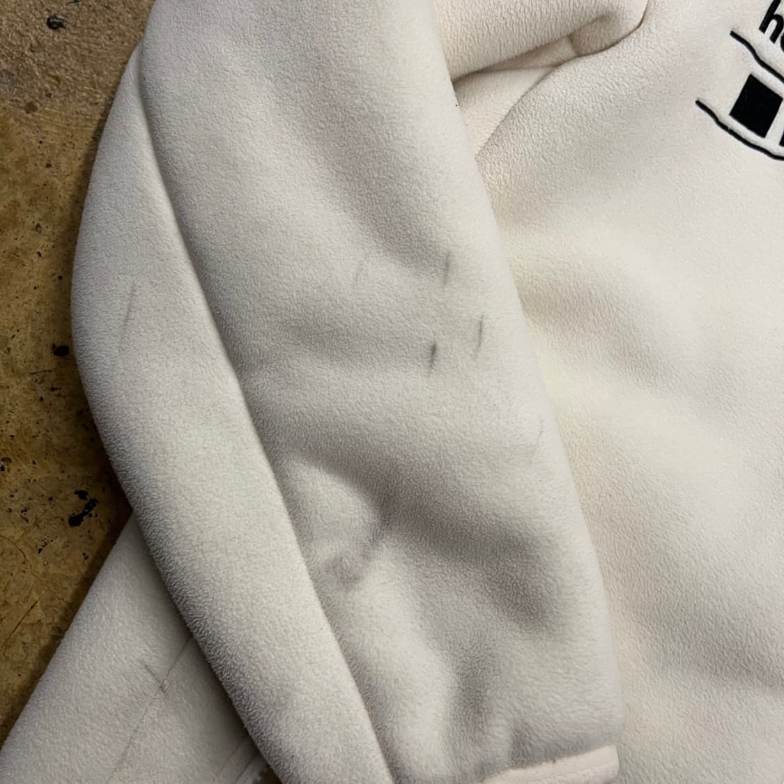 [정품/100] 데상트 스위스 스폰서 플리스 자켓 b15 상품이미지8