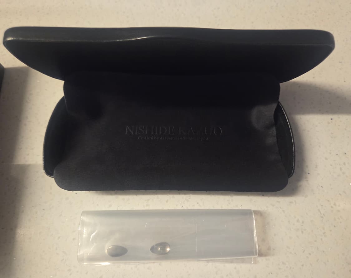 니시데카즈오 nk761 c2 실버 메탈테안경(덱스, 이찬혁 안경) 상품이미지2