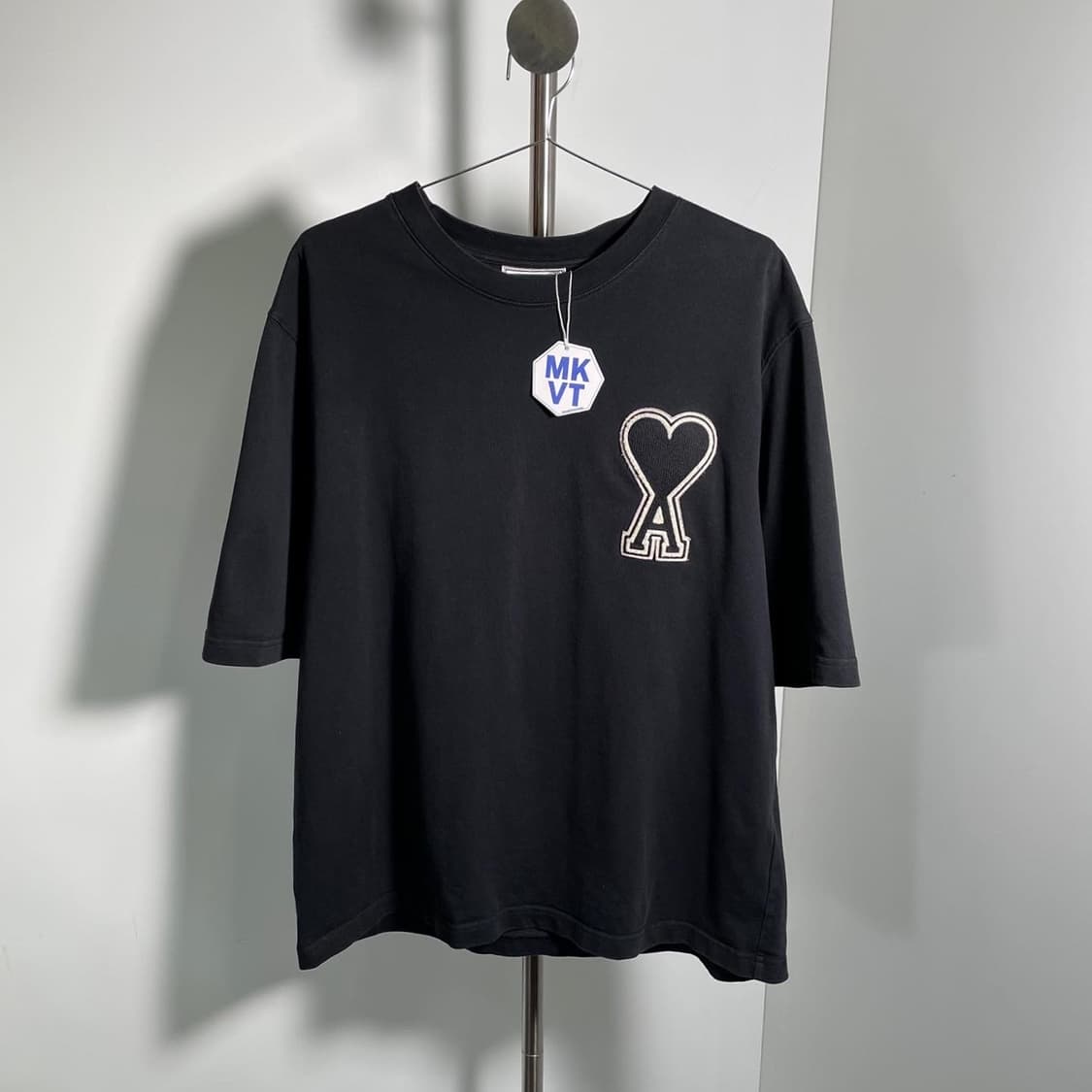 AMI 빅하트 로고 반팔티 상품이미지1