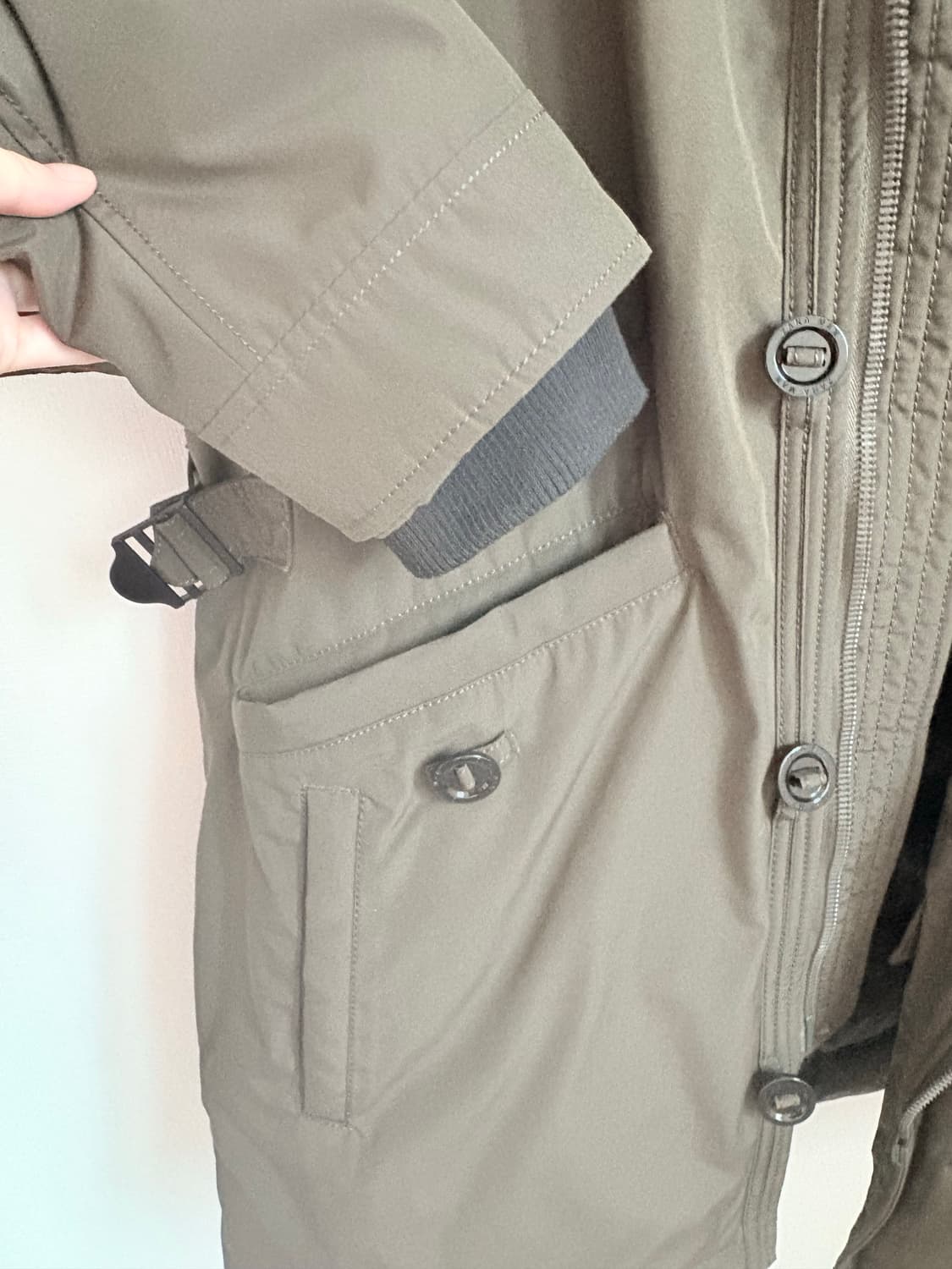 zara man 자라맨 겨울 야상 패딩 카키컬러 남성패딩 상품이미지5