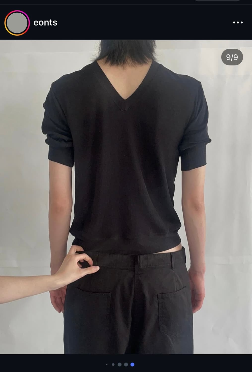 Eont’s 니트 Black 상품이미지1