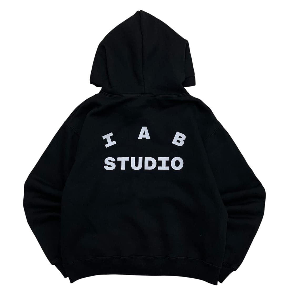 아이앱 스튜디오 백로고 후드 S 상품이미지3