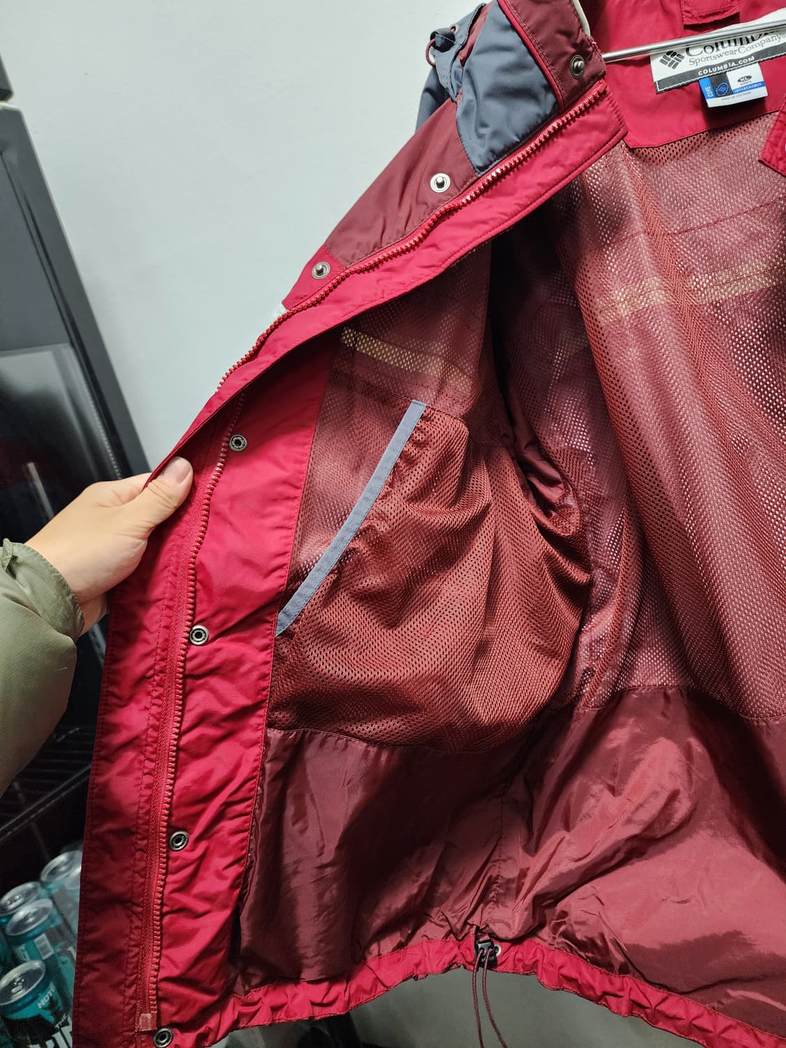 (내피포함) 컬럼비아 마운틴자켓 바람막이 XL 상품이미지6