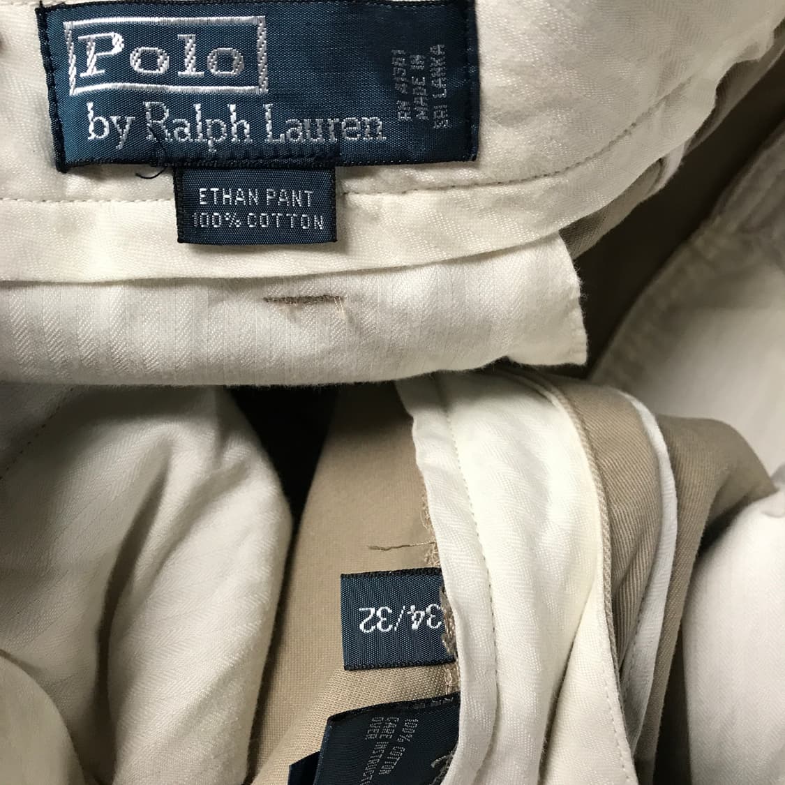 폴로 랄프로렌 베이지 치노 팬츠 34/32 상품이미지6