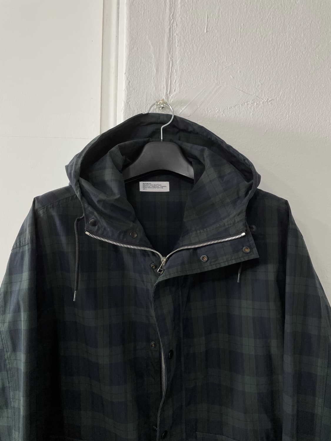 파르티멘토 블랙와치 후드집업  상품이미지2