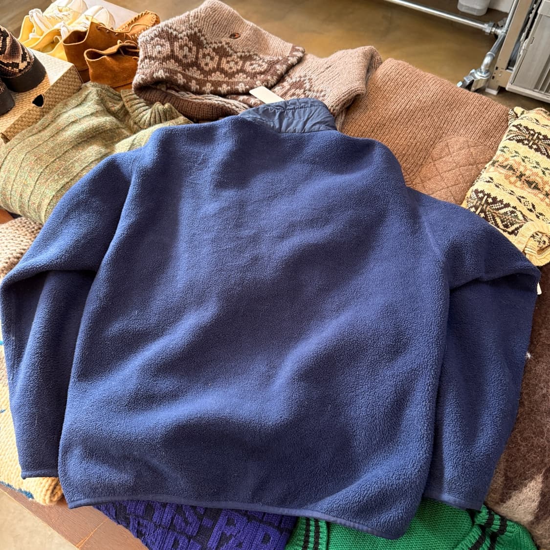 90S 파타고니아 신칠라 플리스 풀집업 자켓 M USA 상품이미지8