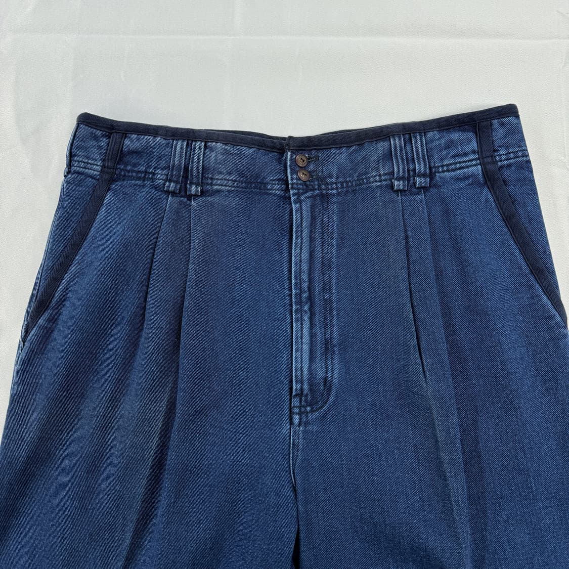 로시단테 투턱 테이퍼드 진 made in ITALY  상품이미지2