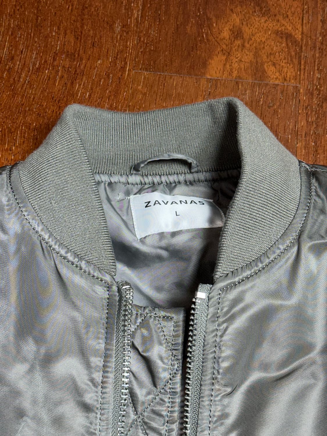 자바나스 ma-1 L 그레이쉬 카키 상품이미지3