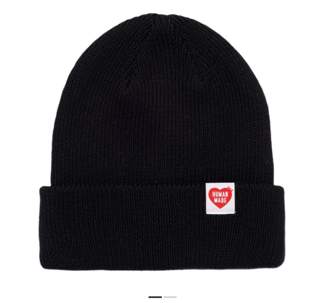 휴먼 메이드 클래식 비니 블랙 새상품 상품이미지1