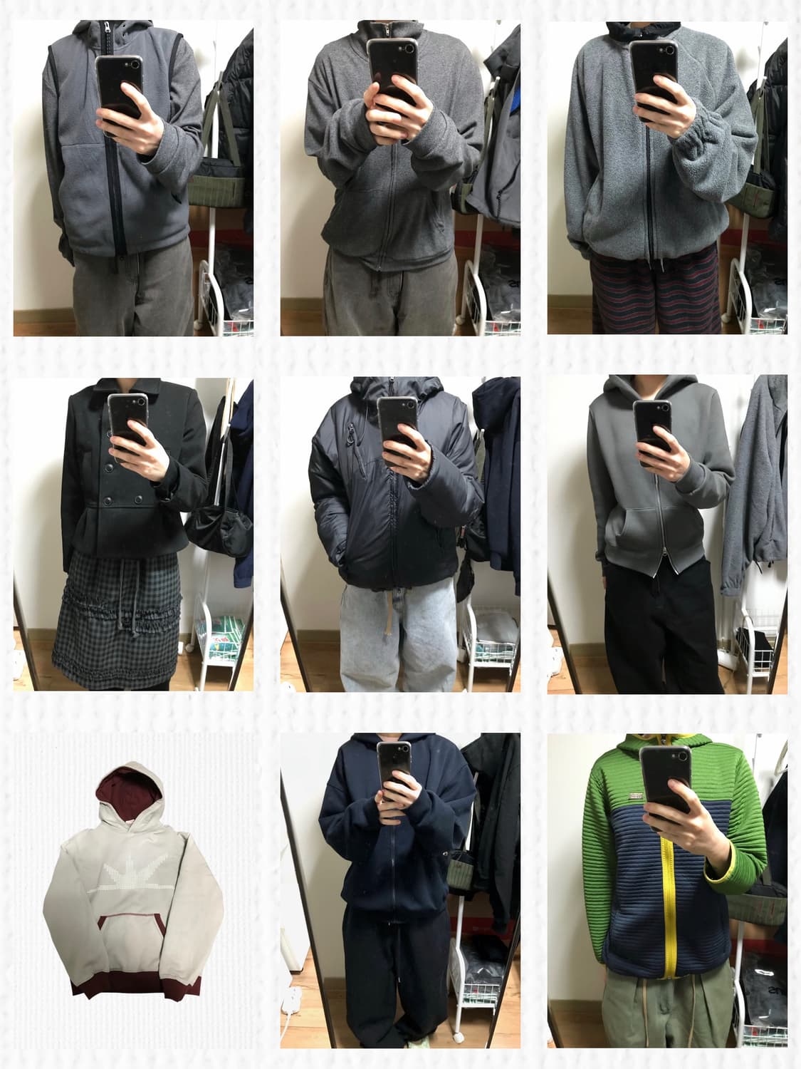 아우터 일괄판매(9개) +사은품(3개) 상품이미지1